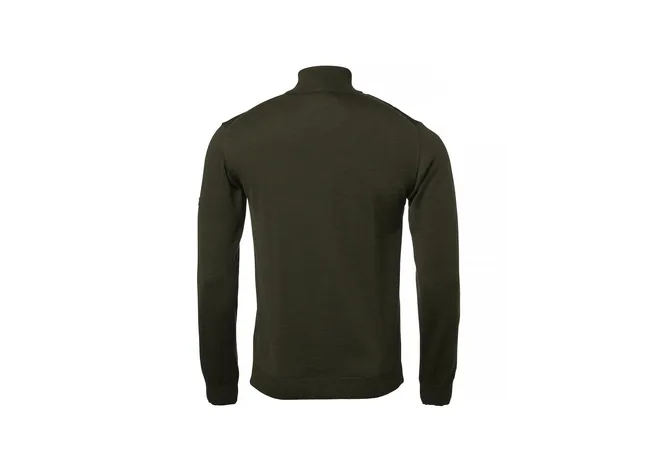 Кофта Chevalier Aston Half Zip Merino Dark Green Фото 2